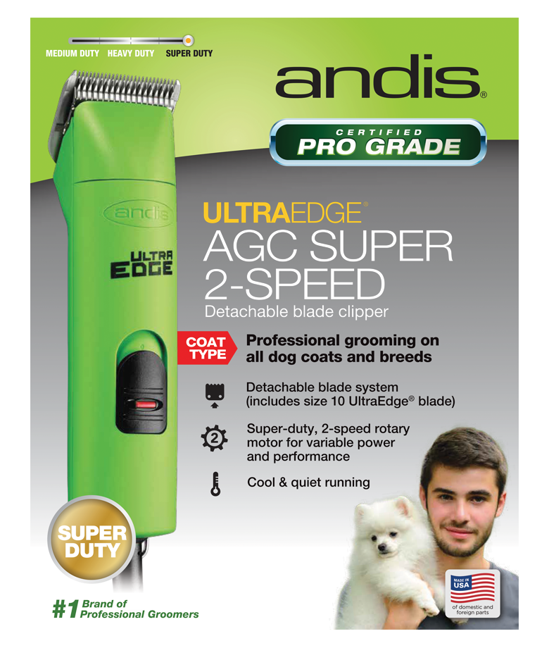 Andis AGC Super 2-speed, Ultra-Edge Clipper